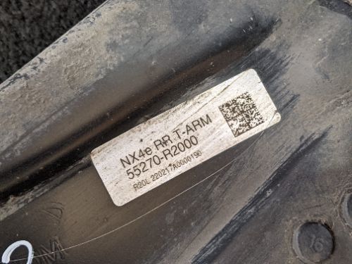 HYUNDAI TUCSON MK4 NX4 N/S PASSENGER SIDE LEFT REAR WHEEL HUB
