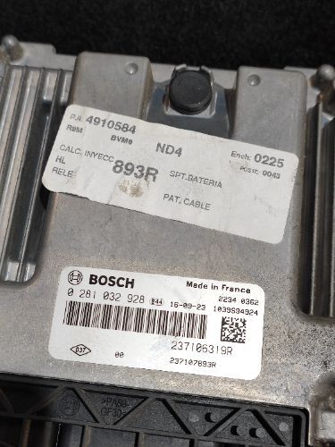 RENAULT MEGANE MK4 XFB ESTATE 1.6 DIESEL MANUAL ENGINE ECU KIT