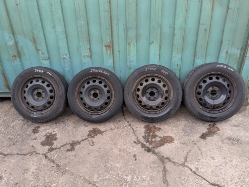 VAUXHALL COMBO MK4 K9 SET OF 4 16" STEEL WHEELS WITH TYRES