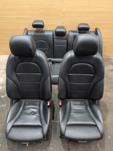MERCEDES BENZ C350E MK4 W205 COMPLETE SET OF INTERIOR HEATED SEATS