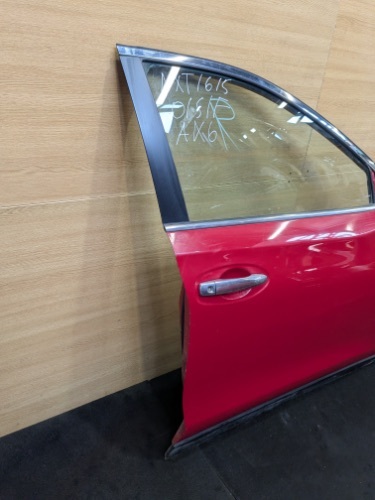 NISSAN X-TRAIL MK3 O/S DRIVER SIDE RIGHT FRONT DOOR RED AX6