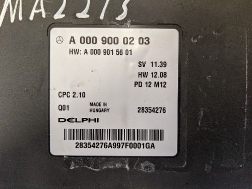 MERCEDES A CLASS W176 GEARBOX CONTROL UNIT ECU
