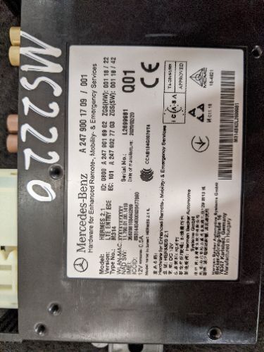 MERCEDES SPRINTER MK3 W907/W910 RADIO CONTROL UNIT MODULE