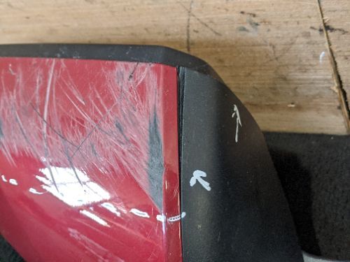 HYUNDAI TUCSON MK4 NX4 O/S DRIVER SIDE RIGHT WING MIRROR RED WR6